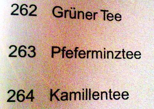 Pfeferminztee Pfeferminztee