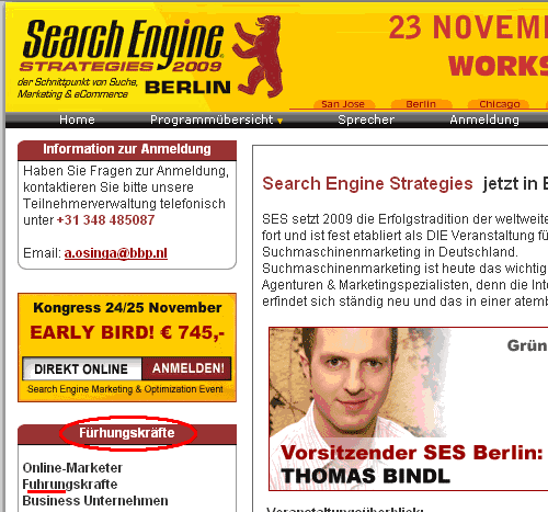 Veranstaltung für Fürhungskräfte